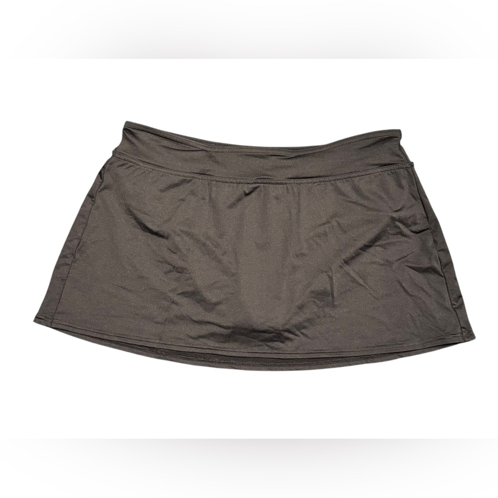 Land’s End Tankini and Swim Skirt Size 12 Black - Picture 9 of 16